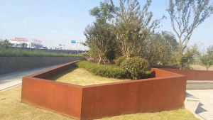 杏花岭耐候钢挡土墙